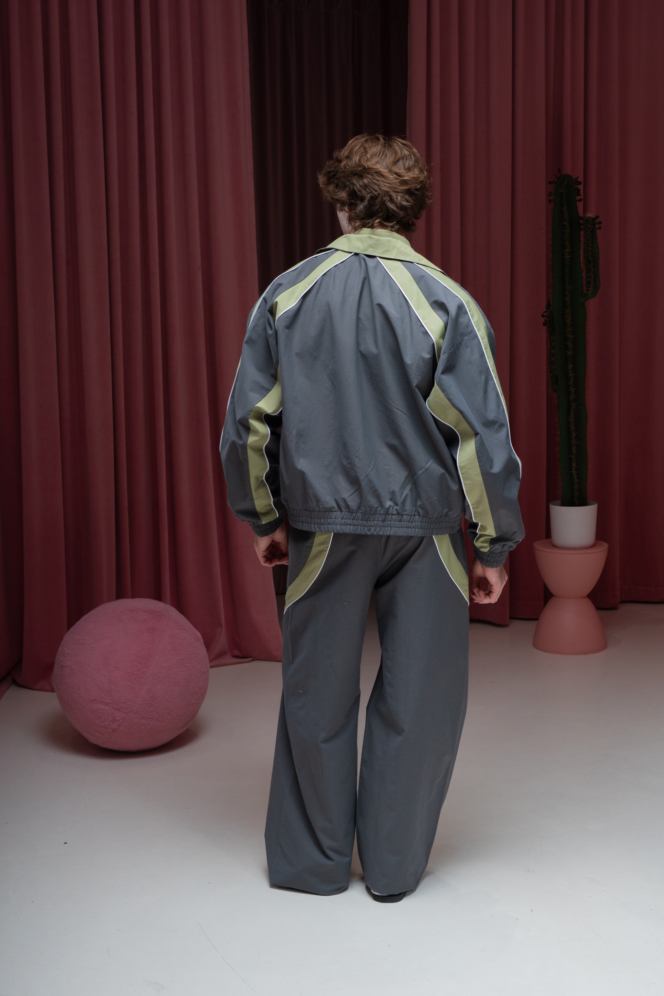 Ветровка-олимпийка Графит