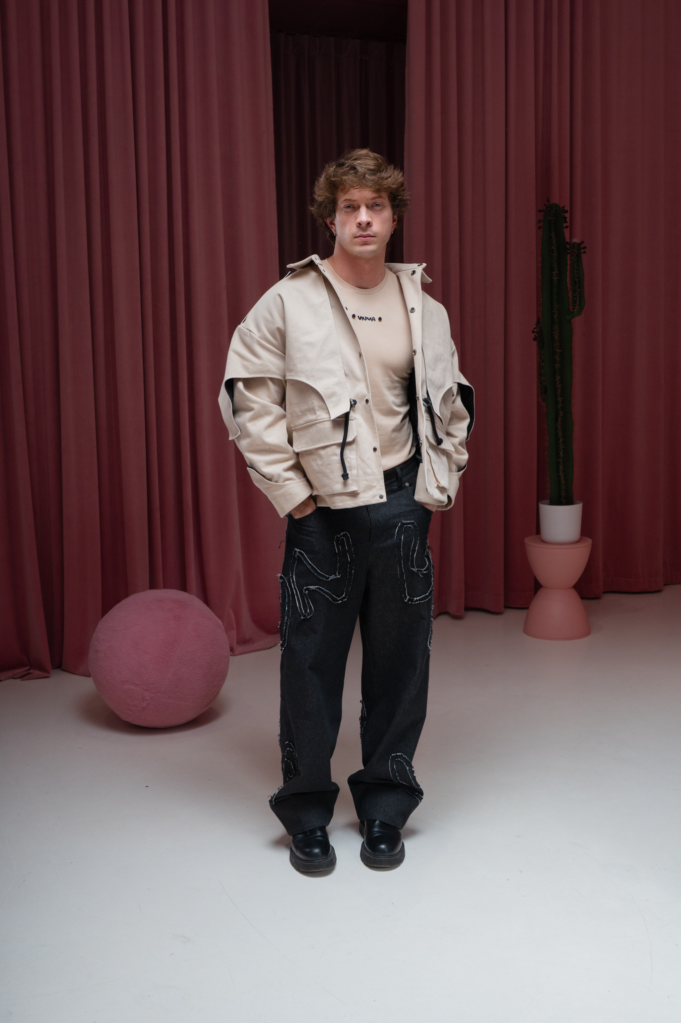 Куртка Konvas Бежевая