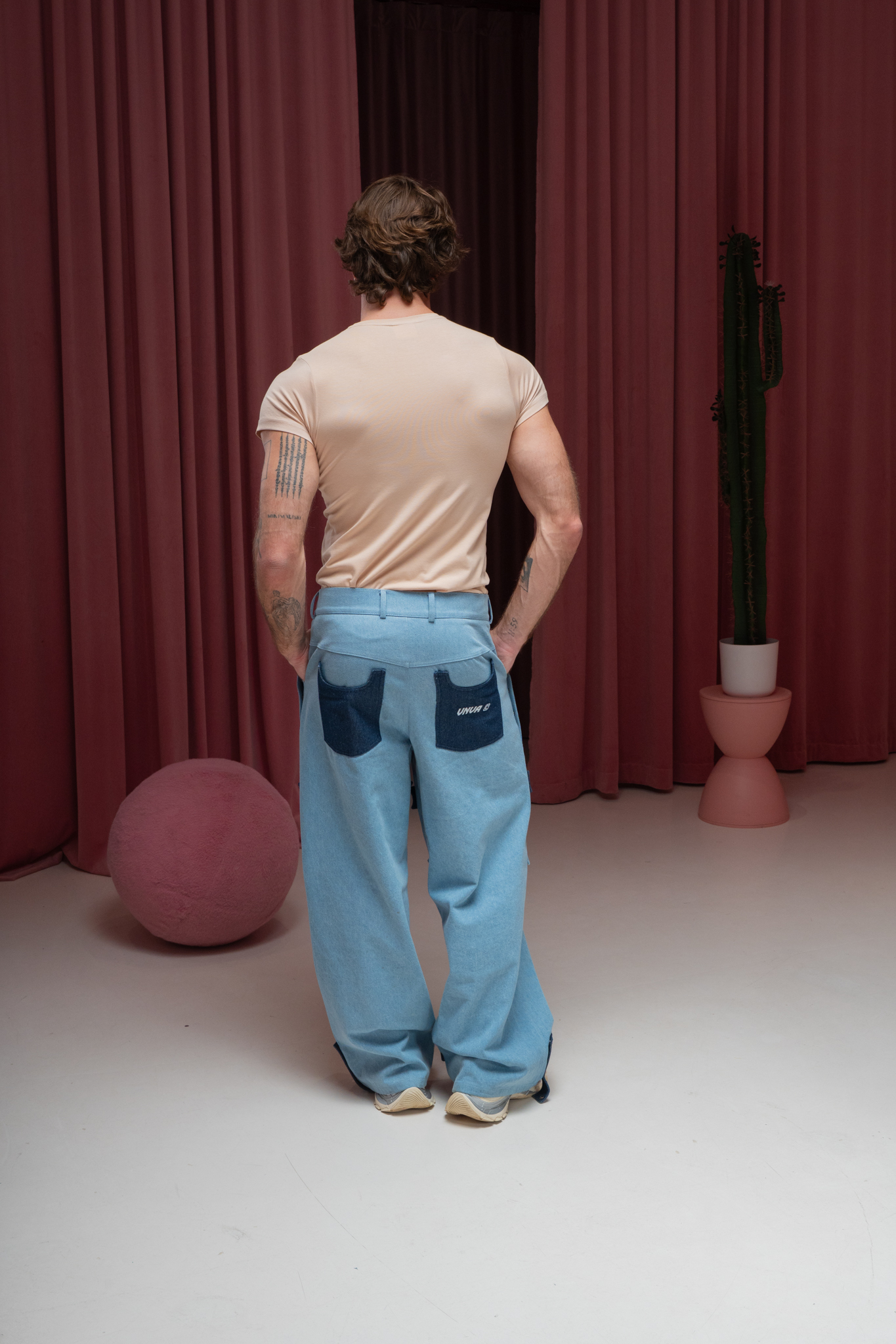 Джинсы с карабинами ПАЗЛ