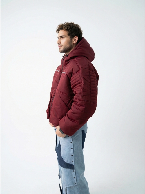 Зимняя Куртка МОТО Noble Burgundy