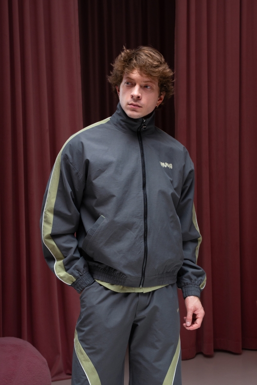 Ветровка-олимпийка Графит