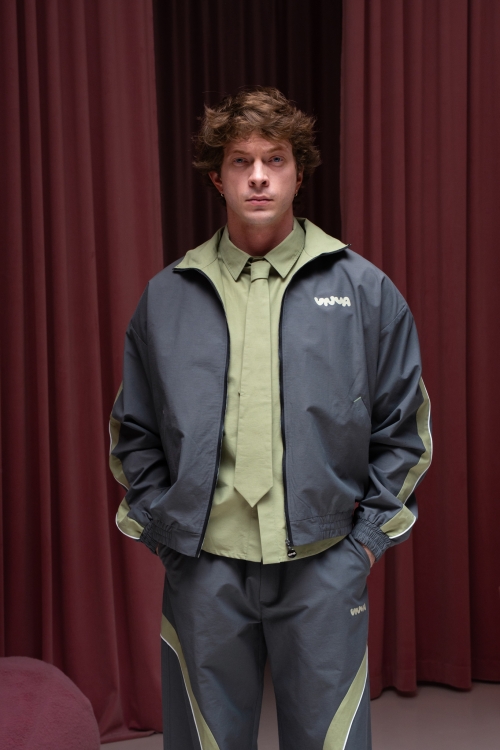 Ветровка-олимпийка Графит