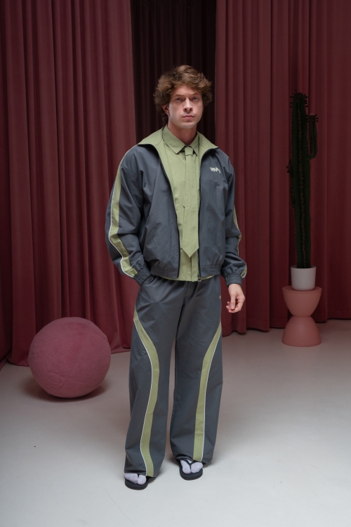 Ветровка-олимпийка Графит