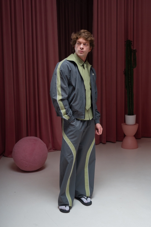 Ветровка-олимпийка Графит