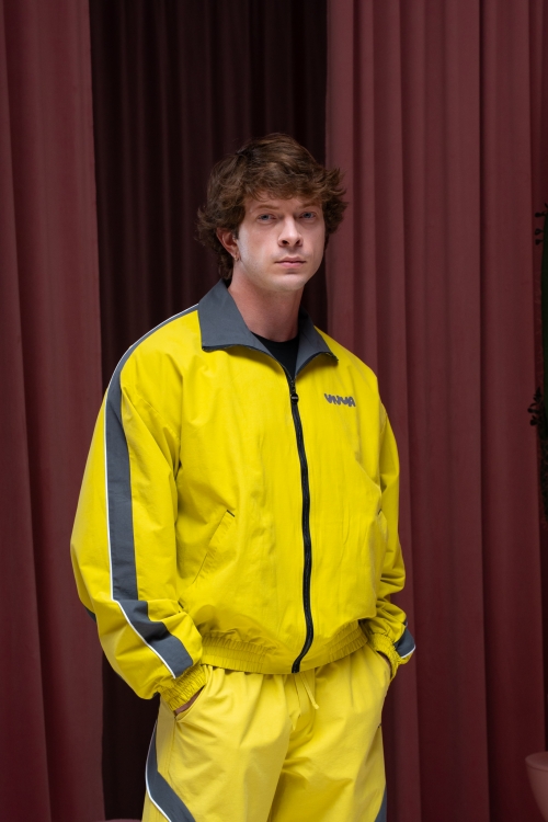 Ветровка-олимпийка Желтая