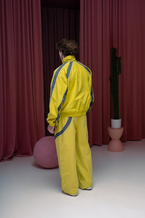 Ветровка-олимпийка Желтая