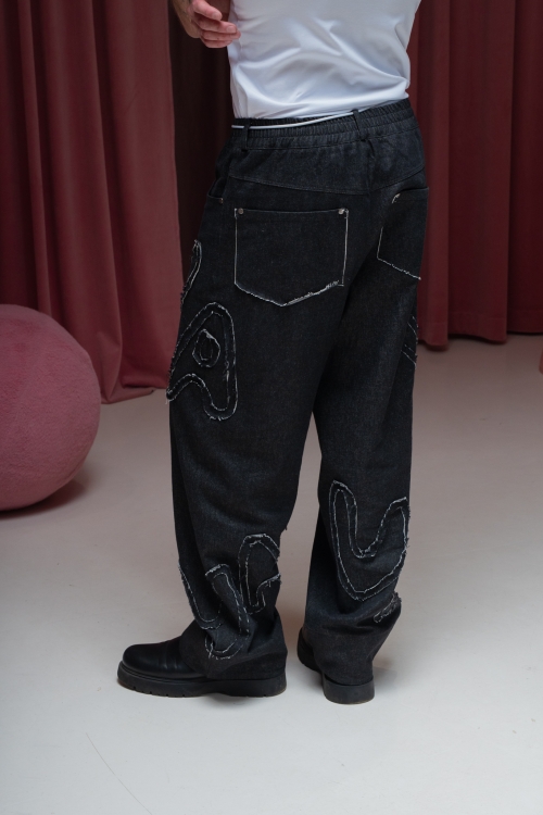 Джинсы VNVA Черные